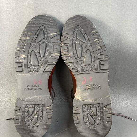 Allen Edmonds Wilbert Comfort oxford Shoe Dark Brown Made in the USA 12 - Picture 8 of 9